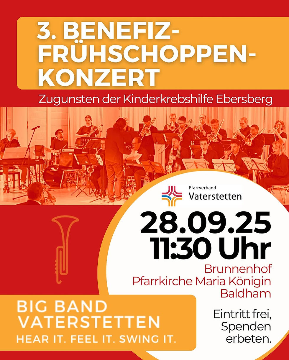 Benefiz-Frühschoppen-Konzert zugunsten der Kinderkrebshilfe Ebersberg e.V.