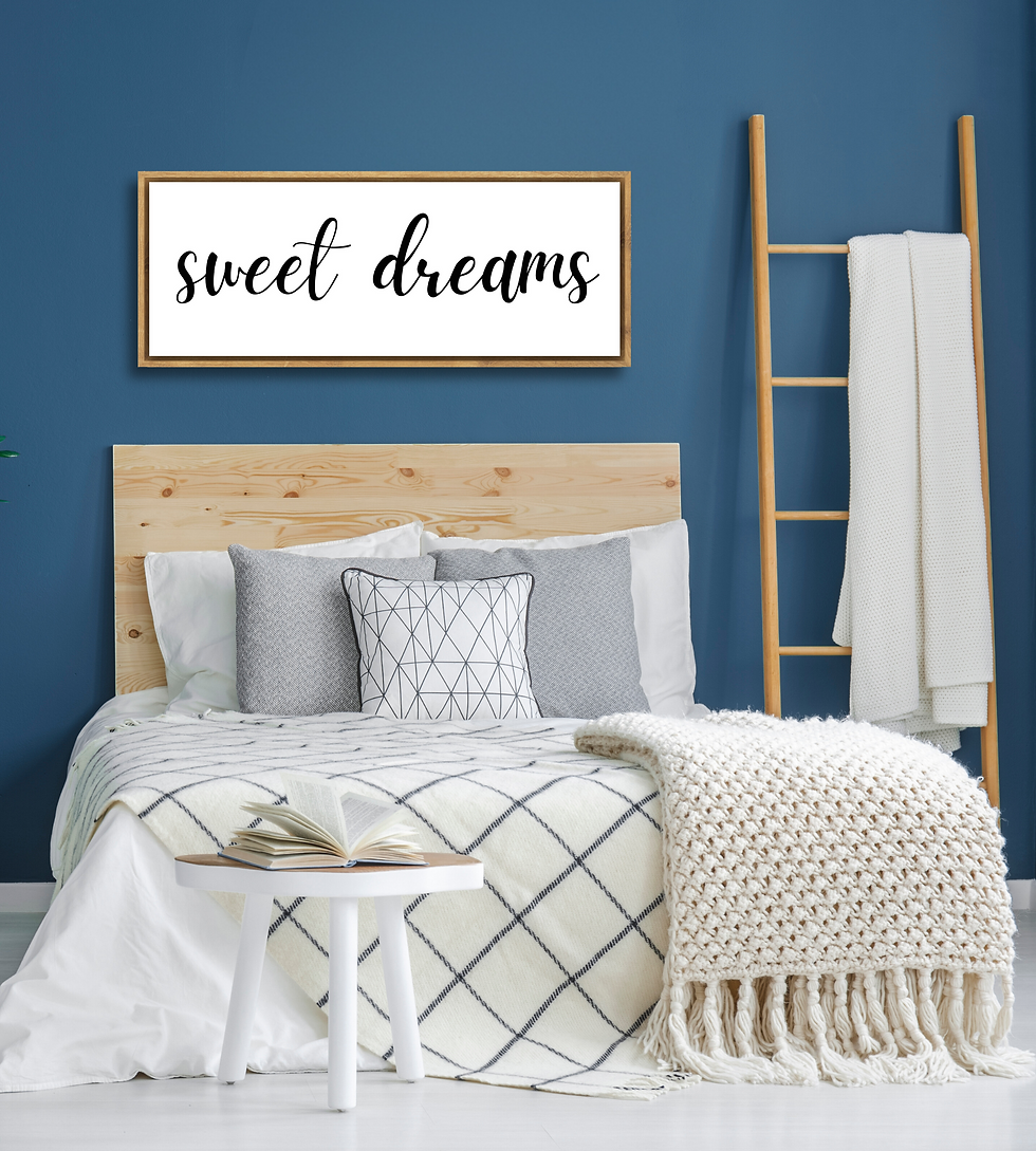 Thumbnail: Canvas Wall Art Decor - 15x40 1 Piece Set, 15x40 Total - Sweet Dreams