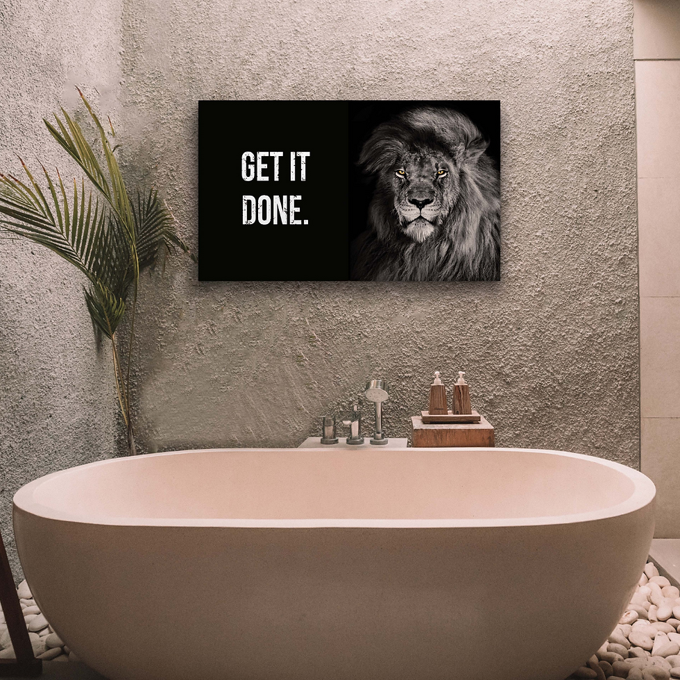 Thumbnail: Canvas Wall Art Decor - 20x24 2 Piece Set, 24x40 Total - Motivational