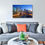 Thumbnail: Canvas Wall Art Decor - 12x24 3 Piece Set, 24x36 Total - Chicago Skyline