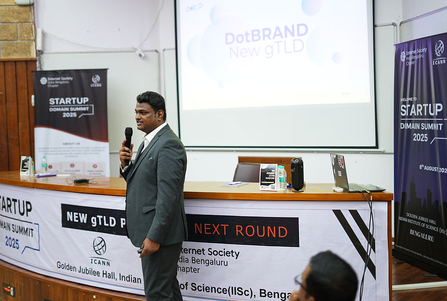 Venkatesh Venkatasubramanian New gTLD Consultant DOtBRAND Consultant Apply for Custom top