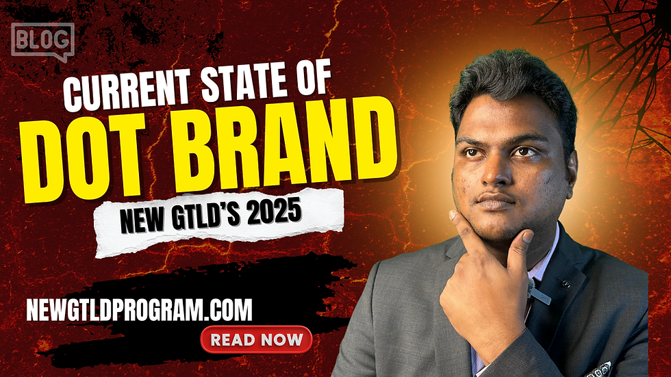 current state of dot brand new gtlds 2025 venkatesh newgtldprogram.com thinking