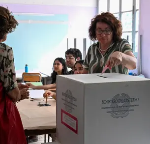 Elections européennes: en Italie, le test politique le plus important pour Giorgia Meloni