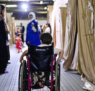 «On a planté notre tente à côté d’un hôpital»: à Gaza, le calvaire des personnes en situation de handicap
