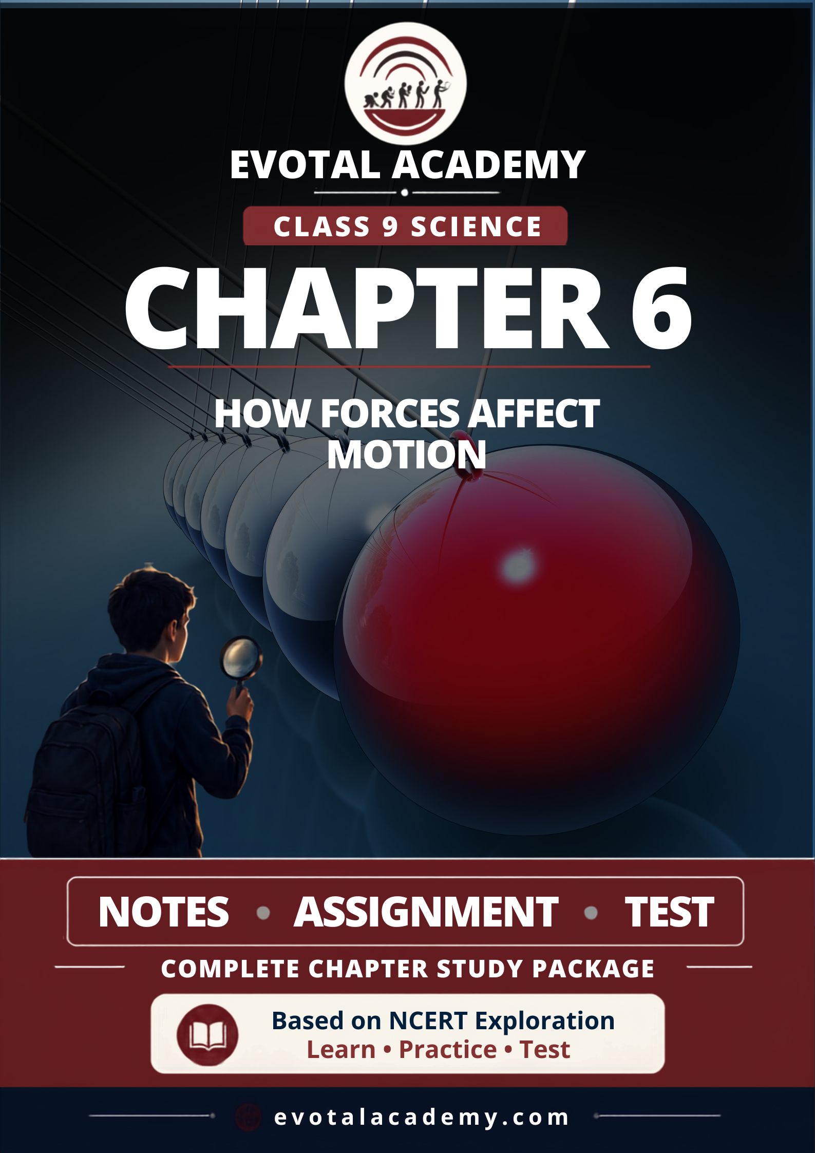 Class 9 Science Chapter 6 Force Notes Assignment Test PDF Bundle