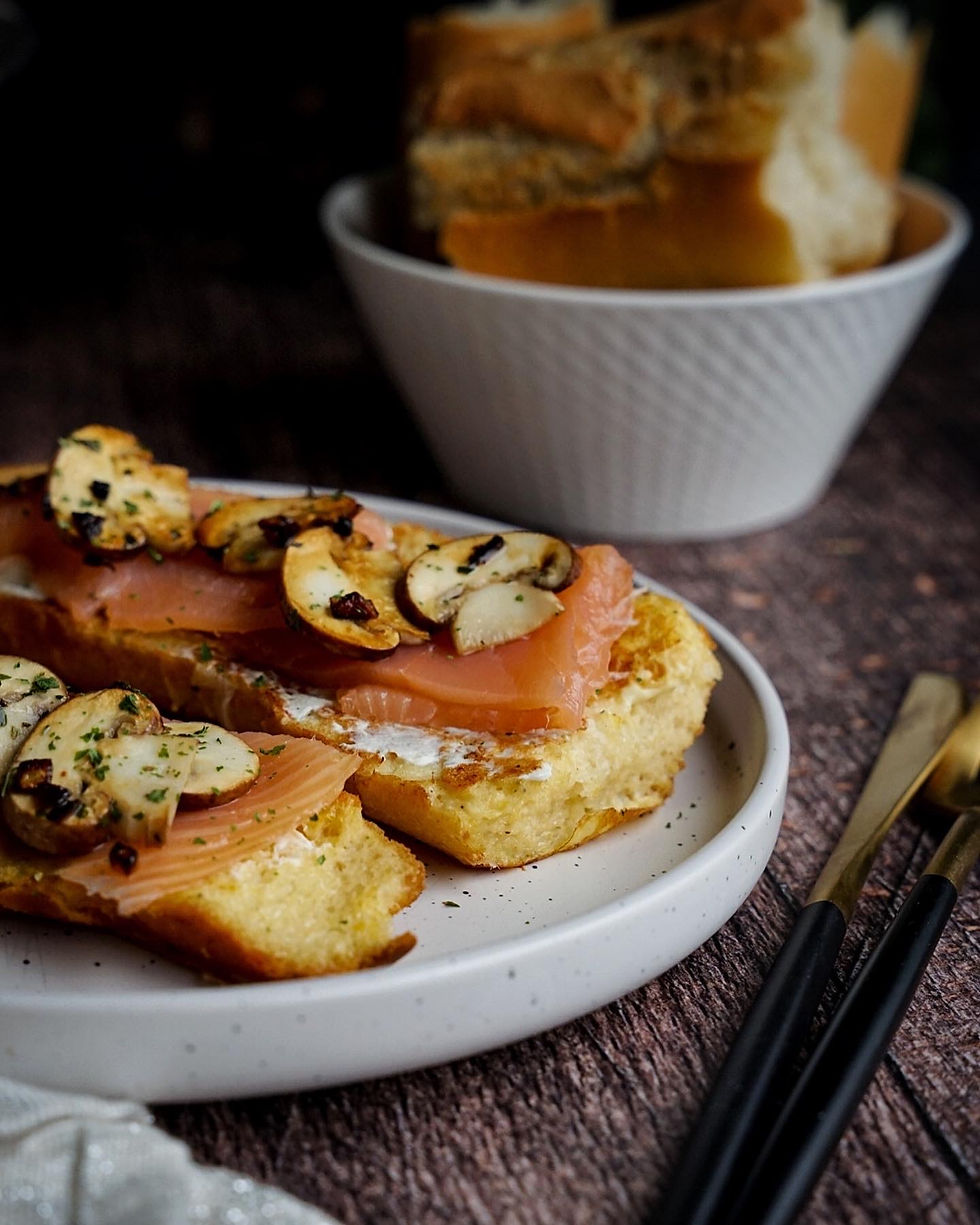 Baguette perdue au saumon