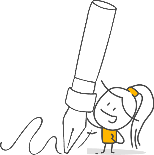 Illustration Eurêka représentant une séance de dédicace, symbole de rencontre, de partage et de créativité avec le public.