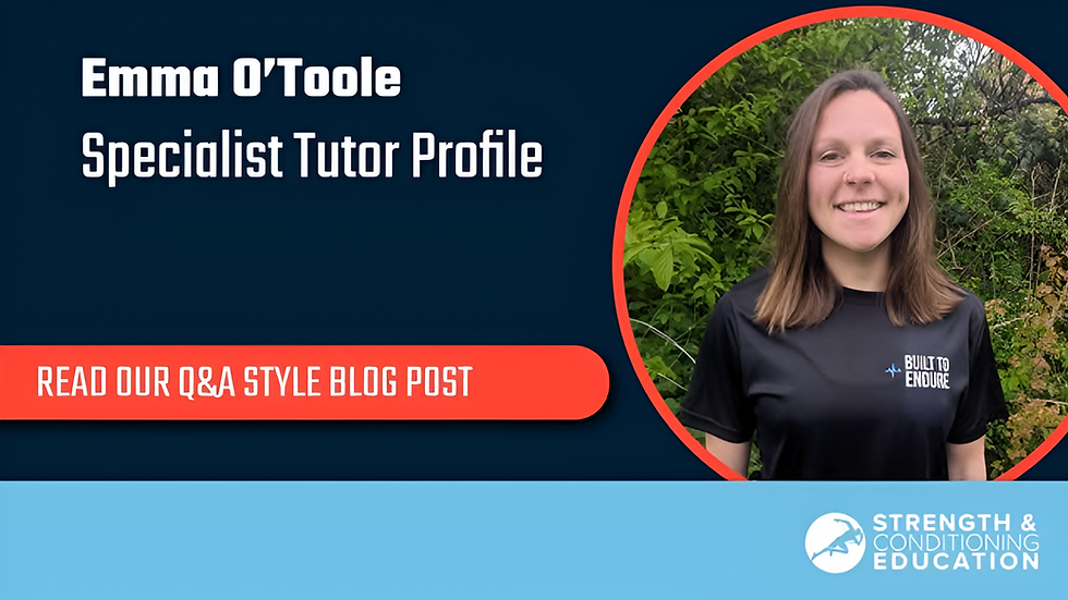 Emma O'Toole Specialist Tutor Profile Q&A