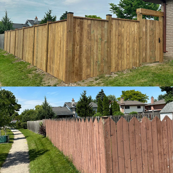 Custom build fence