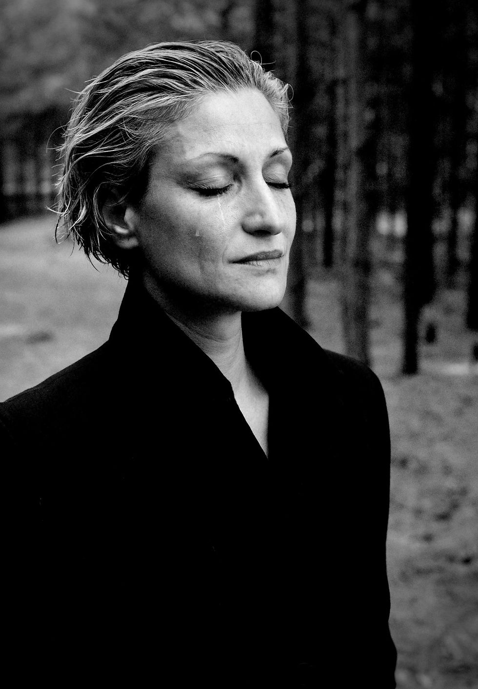 Tränen, weinendes Auge