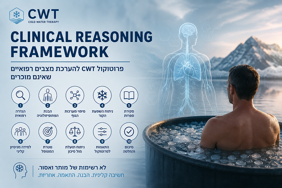 כשאין תשובה מוכנה - מתחילה החשיבה הקלינית.