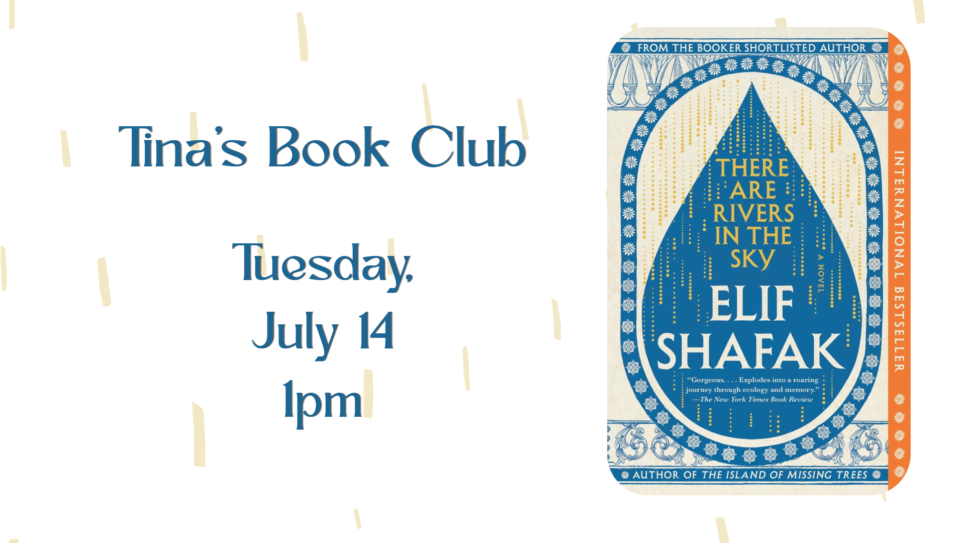 Tina's July Book Club