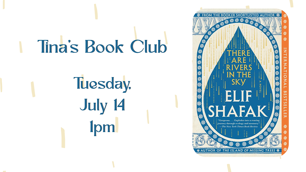 Tina's July Book Club