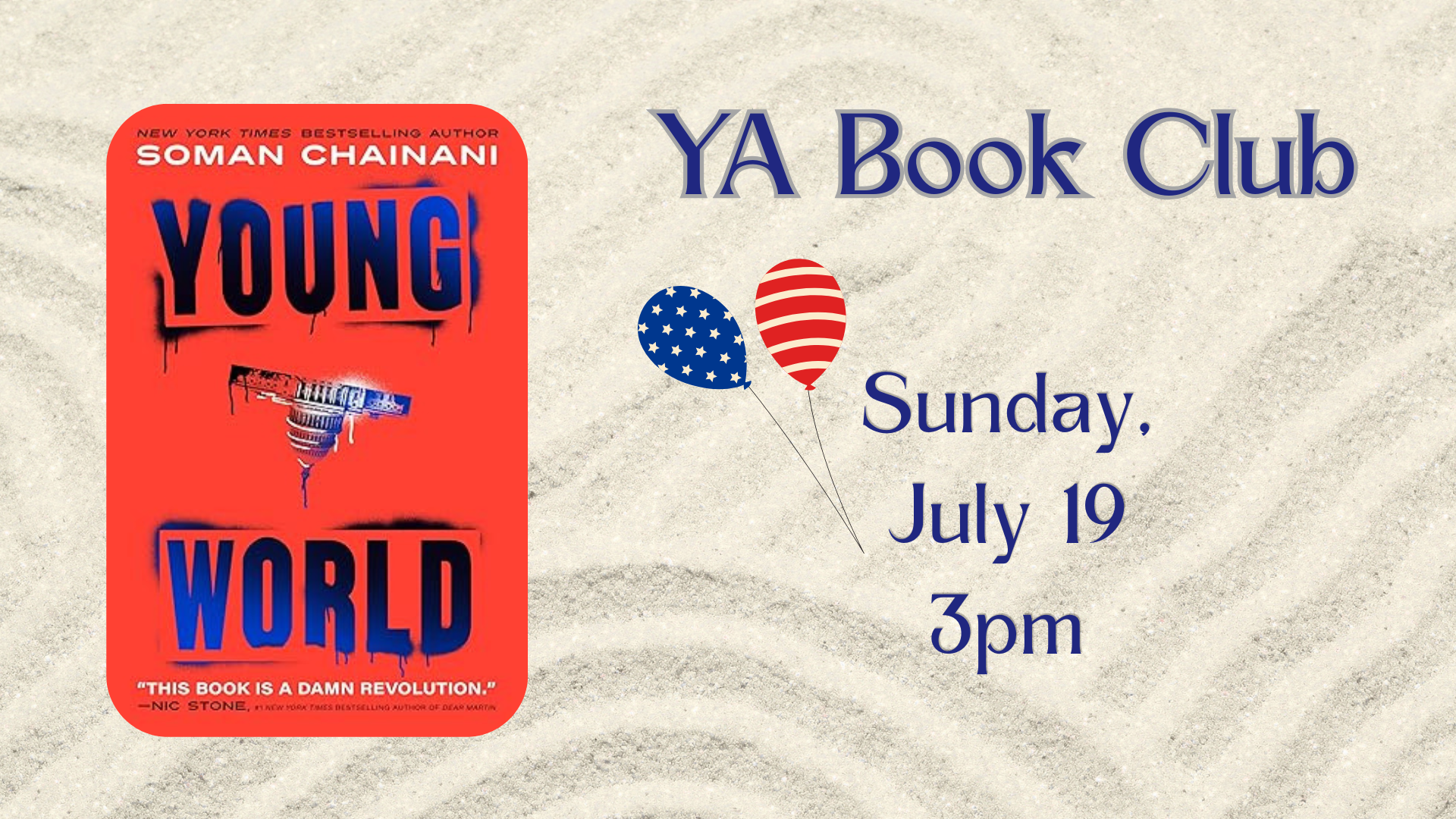 YA July Book Club