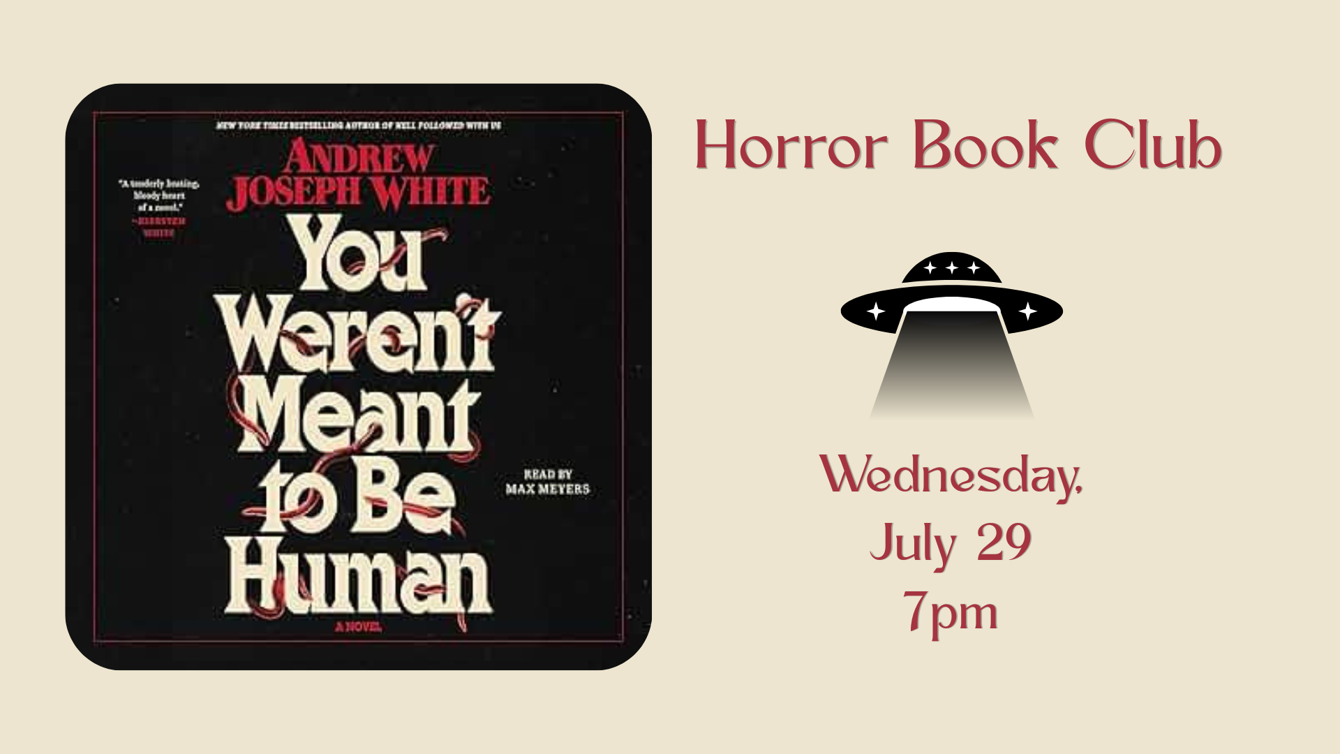 July Horror Book Club