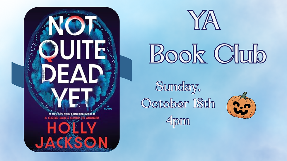 YA October Book Club