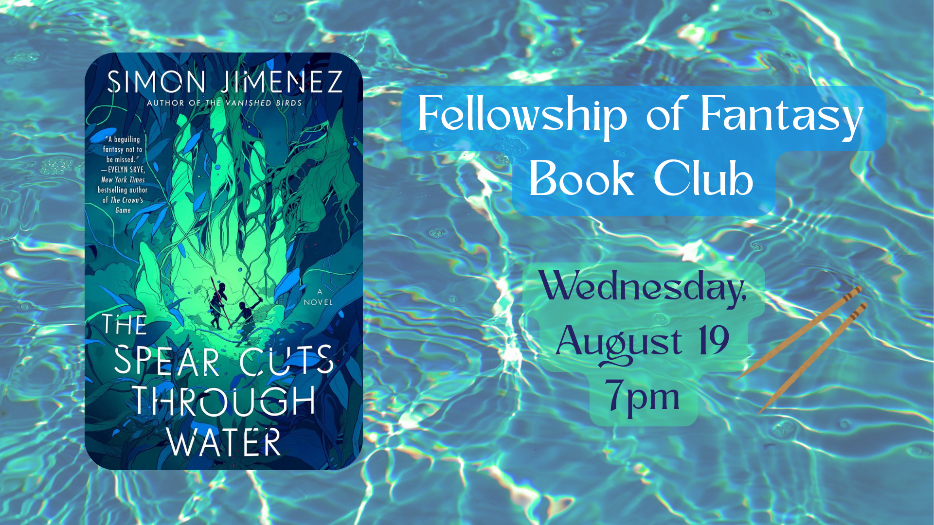 "Fellowship of Fantasy" August Book Club