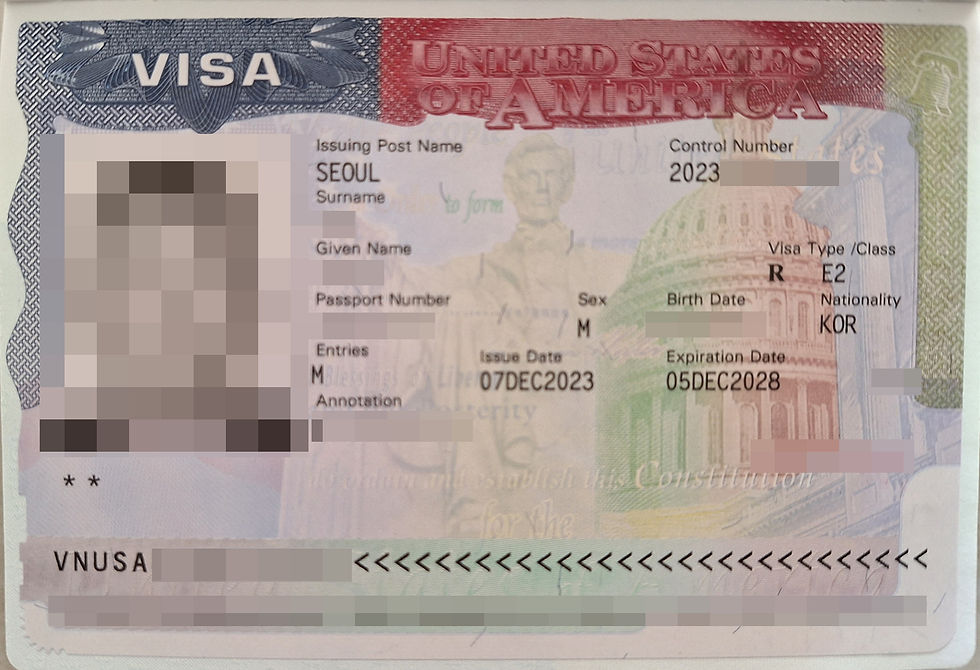 [US 이민법인] E-2 비자 인터뷰 후기 /17년 경력의 프리렌서 엔지니어