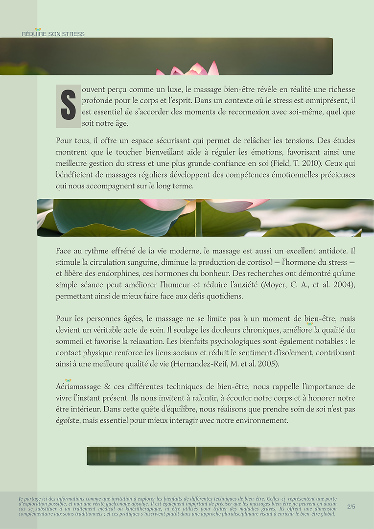 Réduire son STRESS - Une approche pour toutes et tous - Anne Quenneson. 2/5