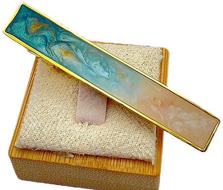 Earth inspired Tie Bar