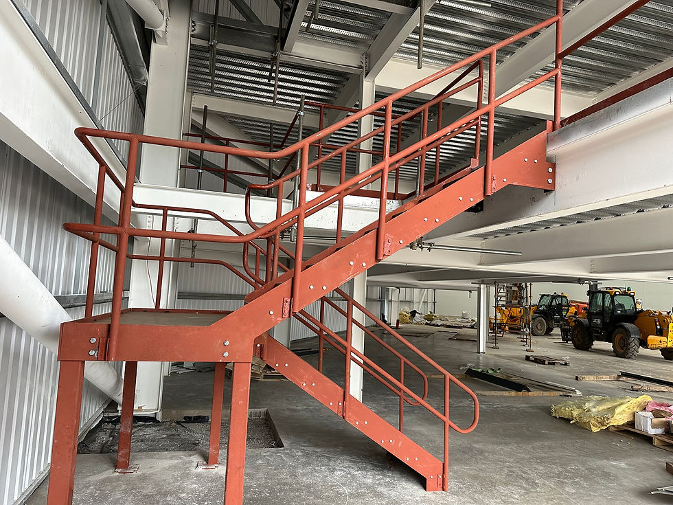 commercial stairs and landings