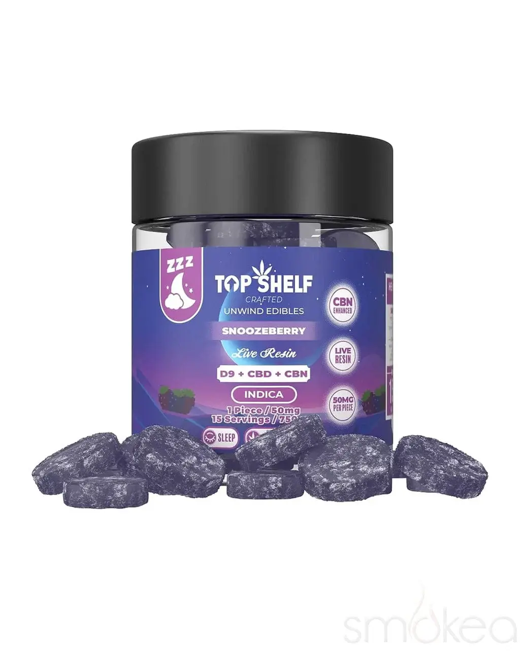 Snoozeberry | D9 Blend (750mg) Gummies 