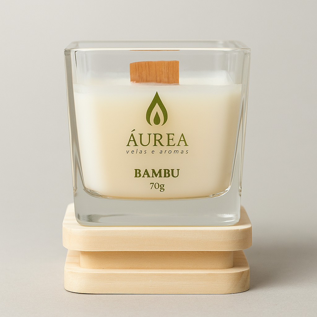 Vela ÁUREA – Bambu | 70g