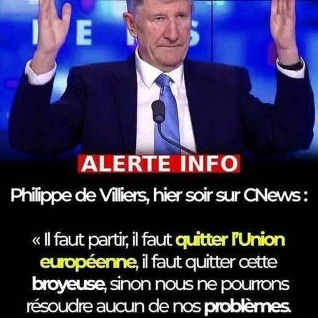 L’intelligence et la clairvoyance de Philippe de Villiers : une voix pour la France