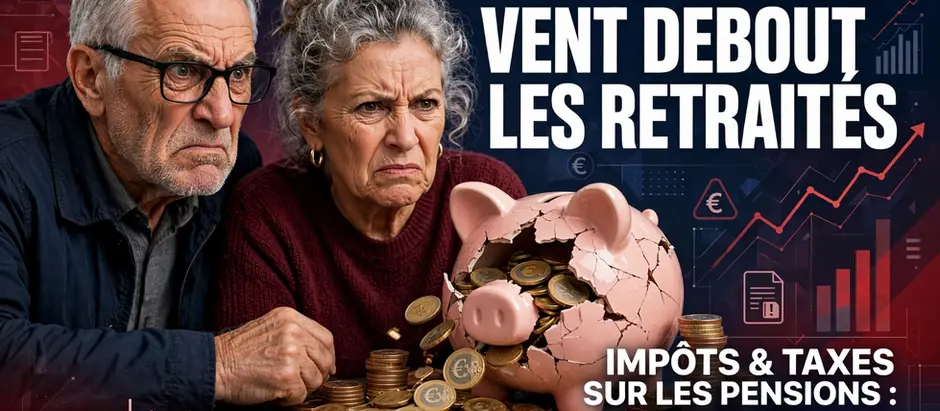 VENT DEBOUT LES RETRAITÉS - L'ADDITION À 12 MILLIARDS
