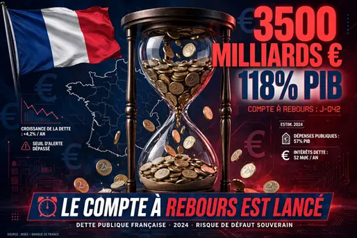 Dette française : le compte à rebours est lancé