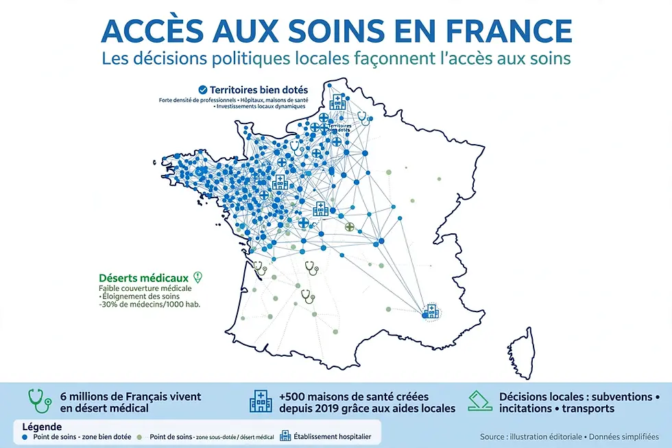 Accès aux soins en France : quand votre intercommunalité décide de votre santé - Le cas de l'Ille-et-Vilaine
