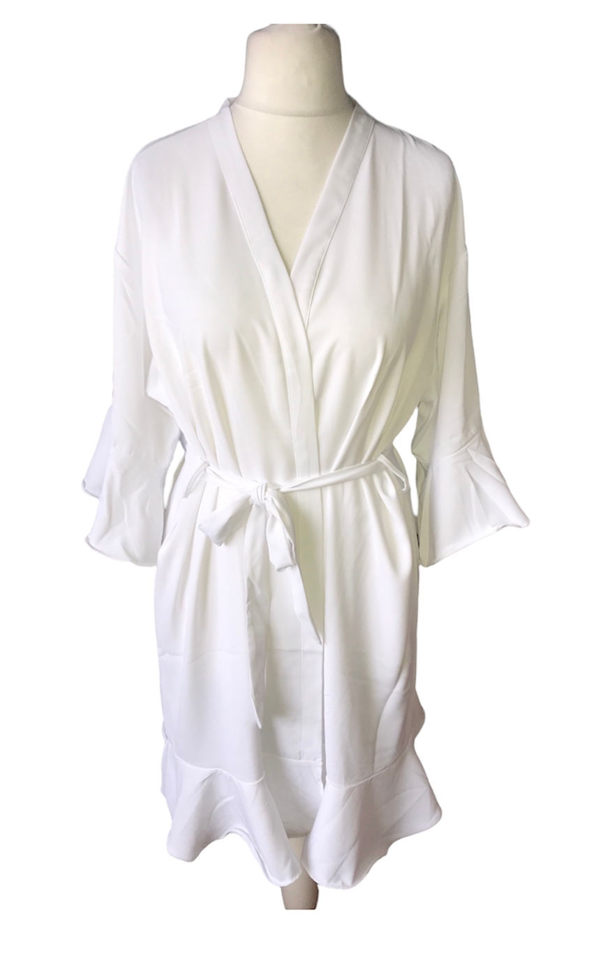 Thumbnail: Beautiful Pastel  Flutter Ruffle Florence style Robes with your chosen name