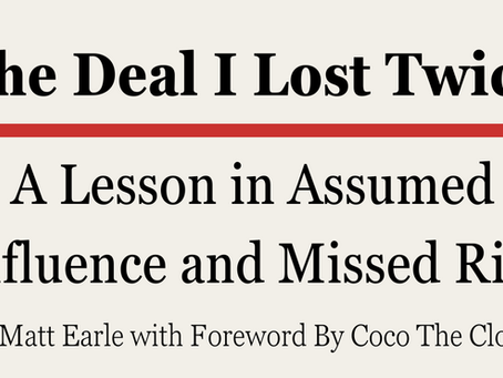 A personal story of failed qualification, false champions, and a deal that got away — twice.
