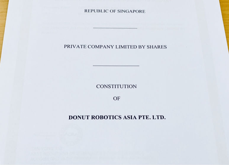 Established Singapore corporation.