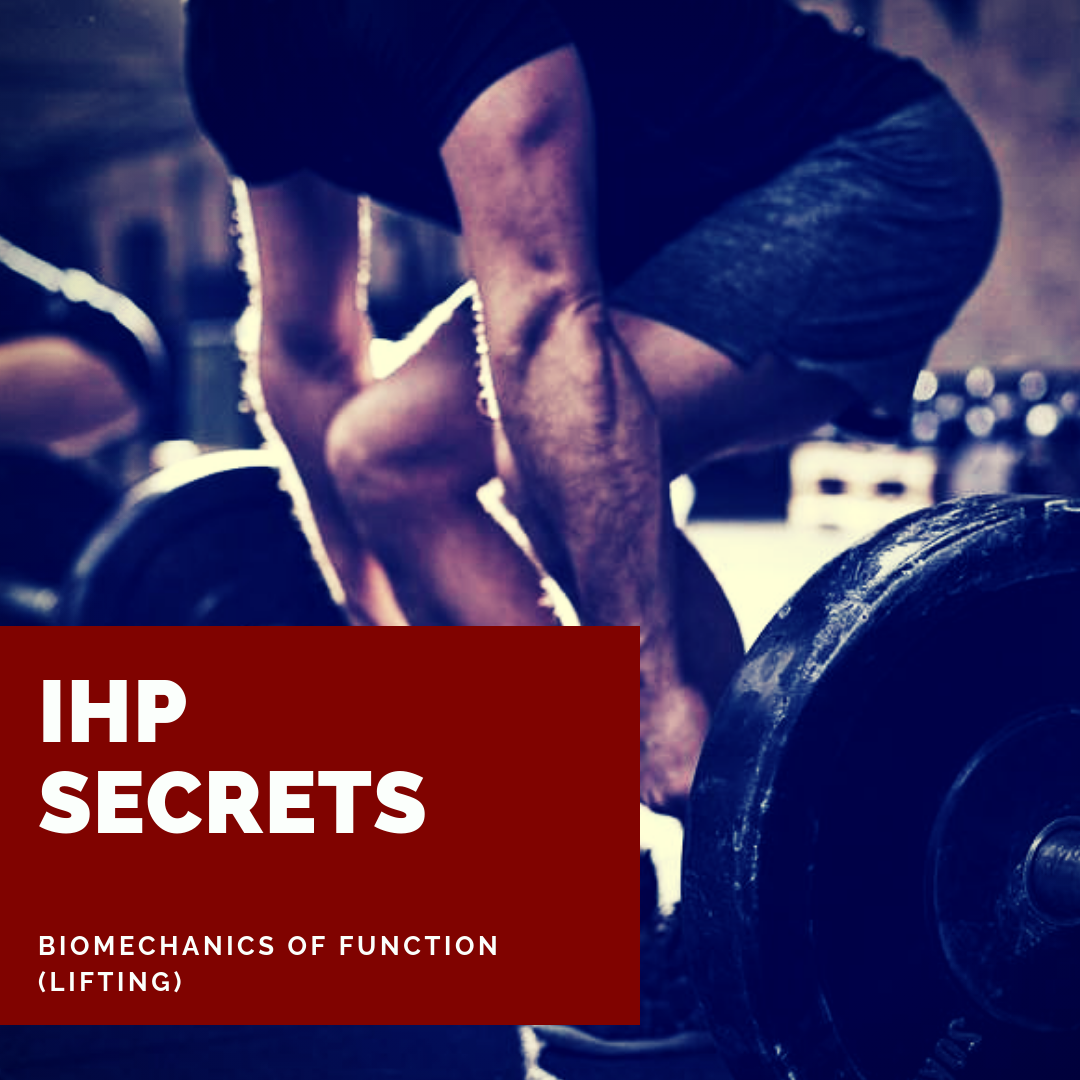 Biomecánica de la Función (Levantamiento)