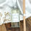 Thumbnail: Nordic Cedar Reed Diffuser Refill, 100ml clear glass bottle with silver cap and 6 natural fibre reeds.