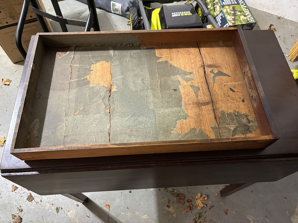 Thumbnail: 19th Century Federal Drop-Leaf Pembroke Table