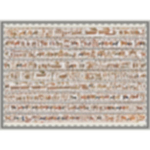 Bayeux Tapestry in One Image Woven Wall Tapestry