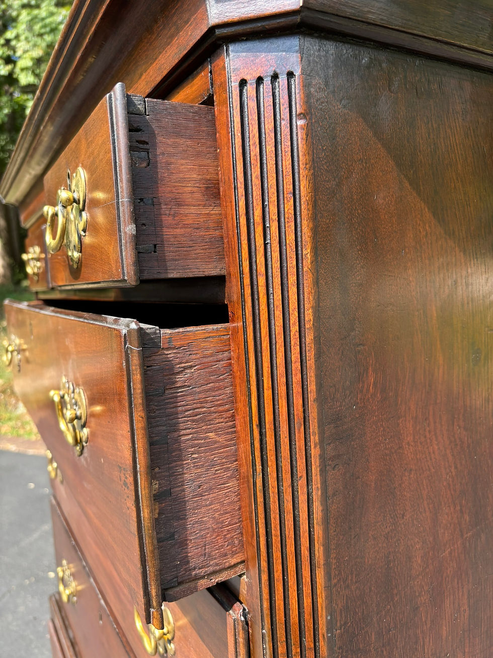 Thumbnail: 18th Century George III Chest on Chest