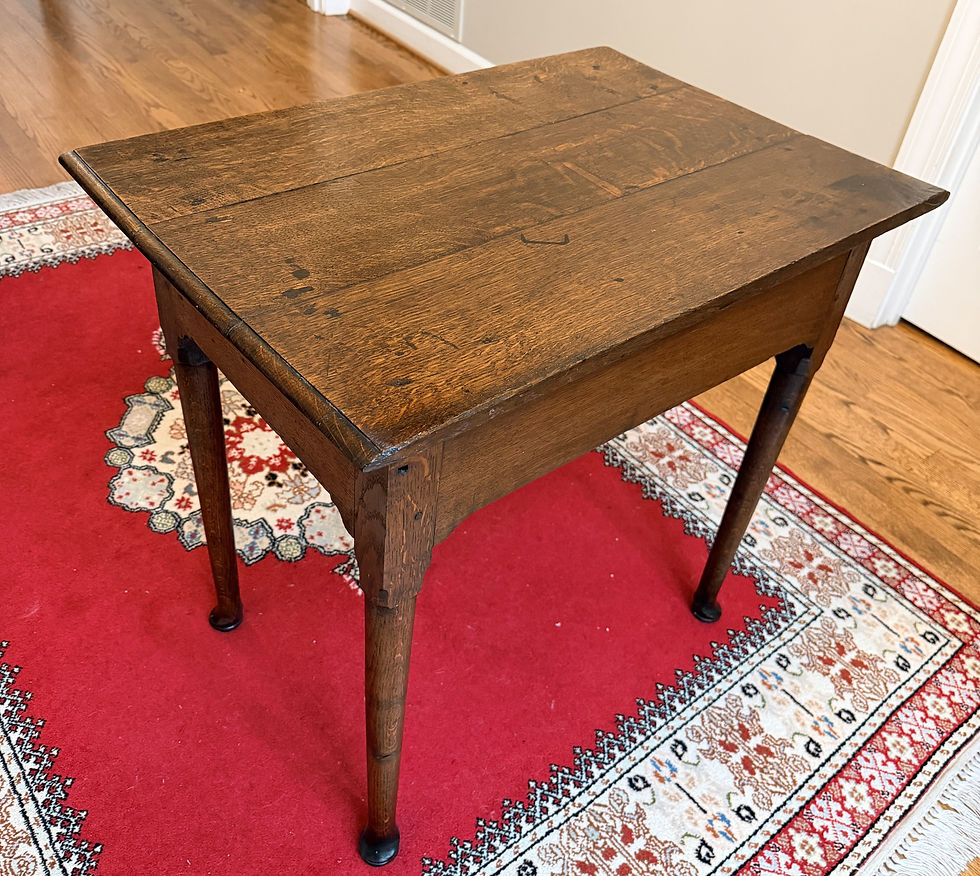 Thumbnail: 18th Century Georgian Oak Side Table