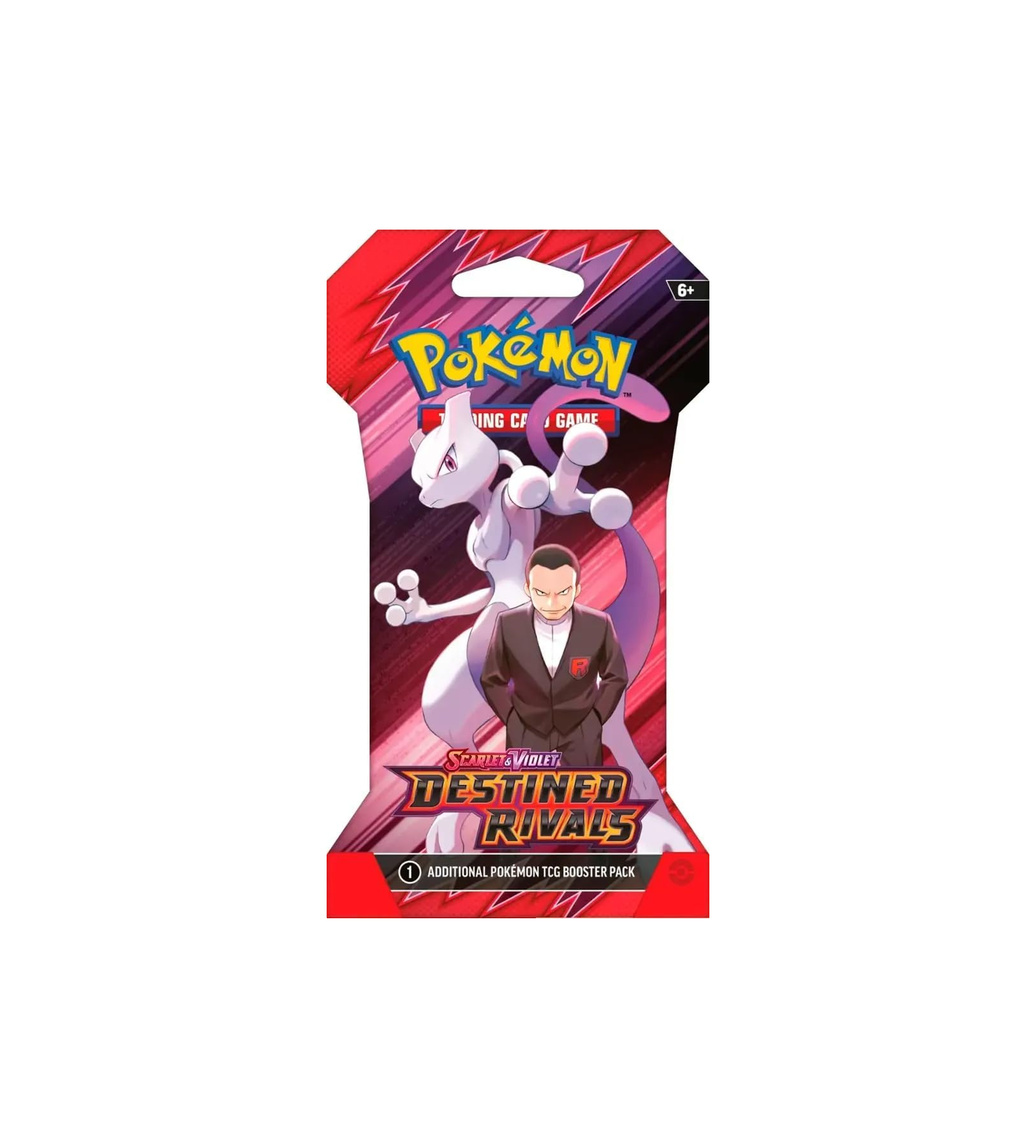 Scarlet & Violet Destined Rivals - Sleeved Booster Pack Mewtwo