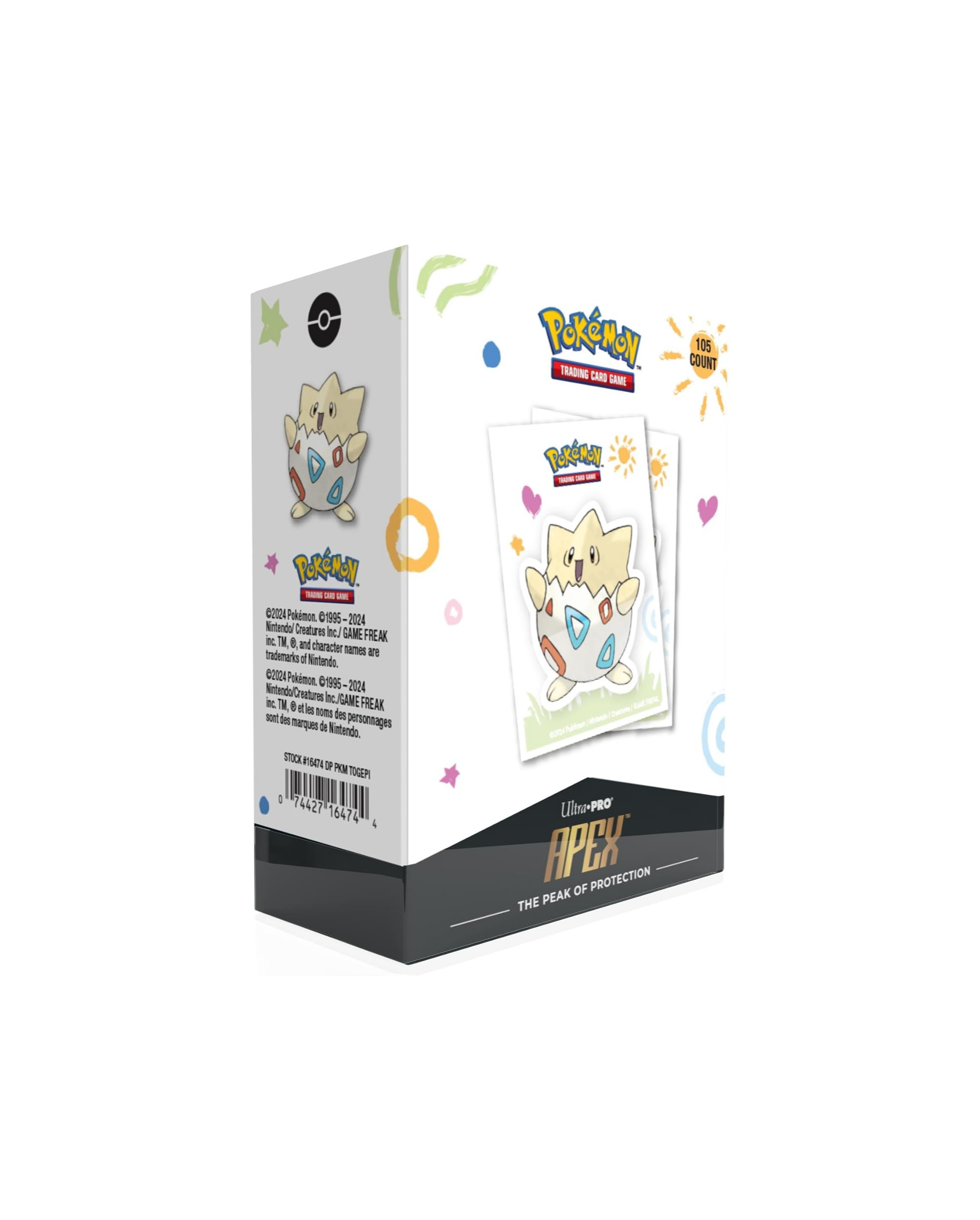 Ultra Pro - Togepi APEX Deck Protector Sleeves