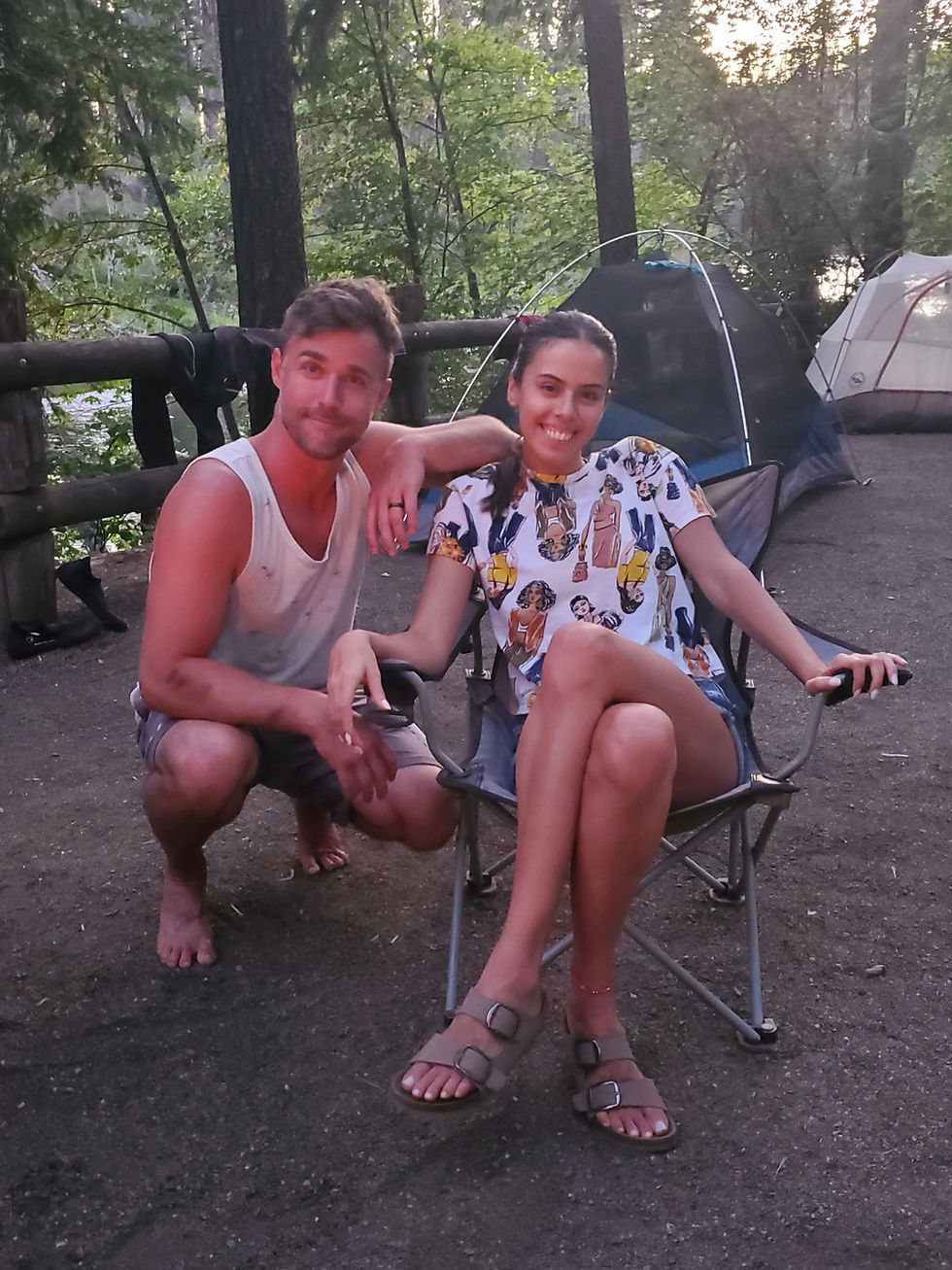 Sol's first camping trip!