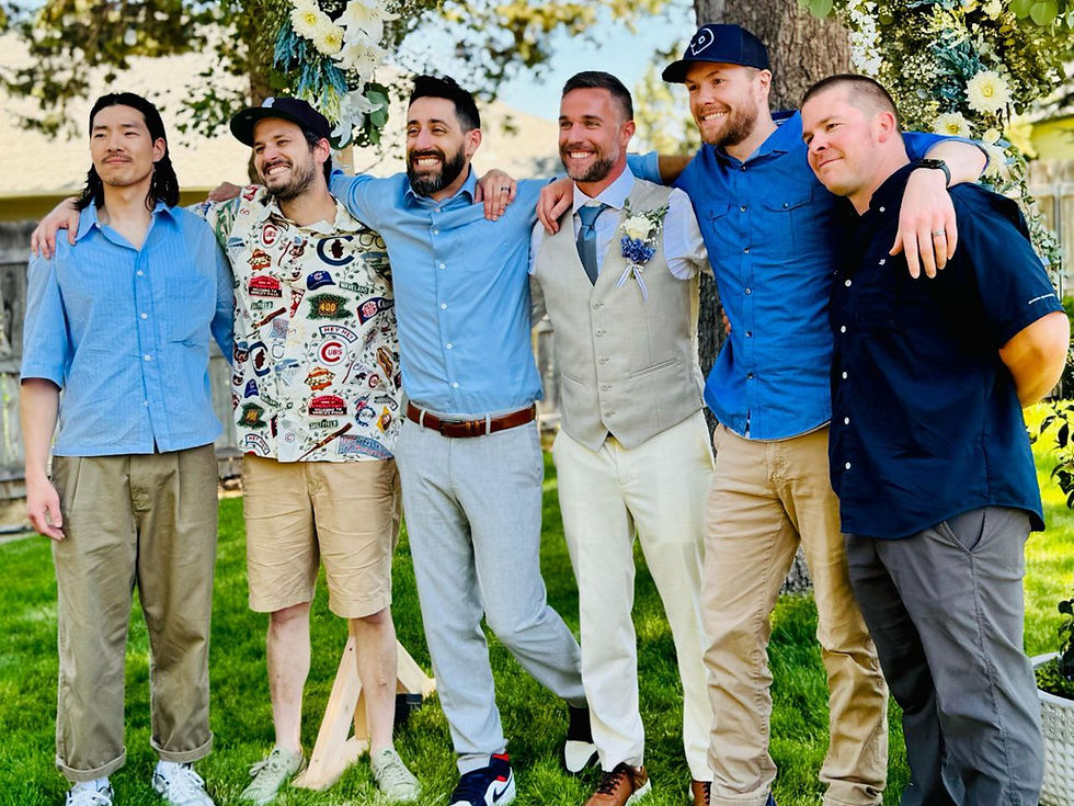 My homies! Diggs, Beans, Griff, me, Ferguson, Parker