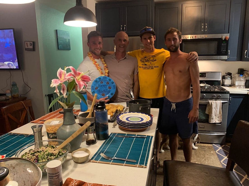 Me, Dad, Matt, & Tim.