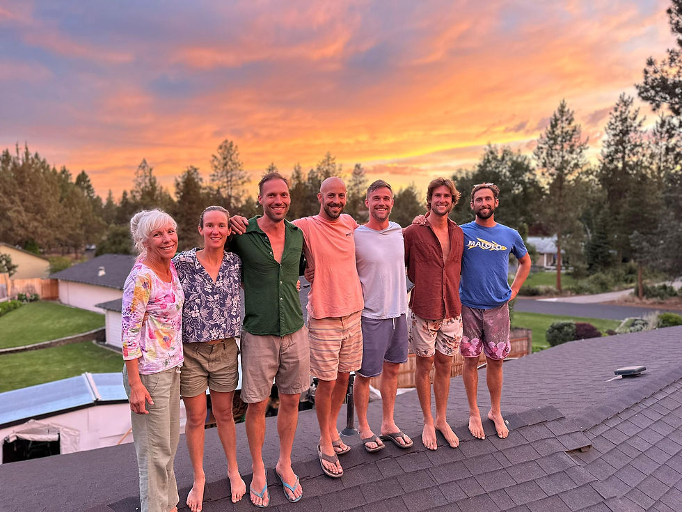 Mom, Moriah, Paul, Ben. me, Matt, Tim