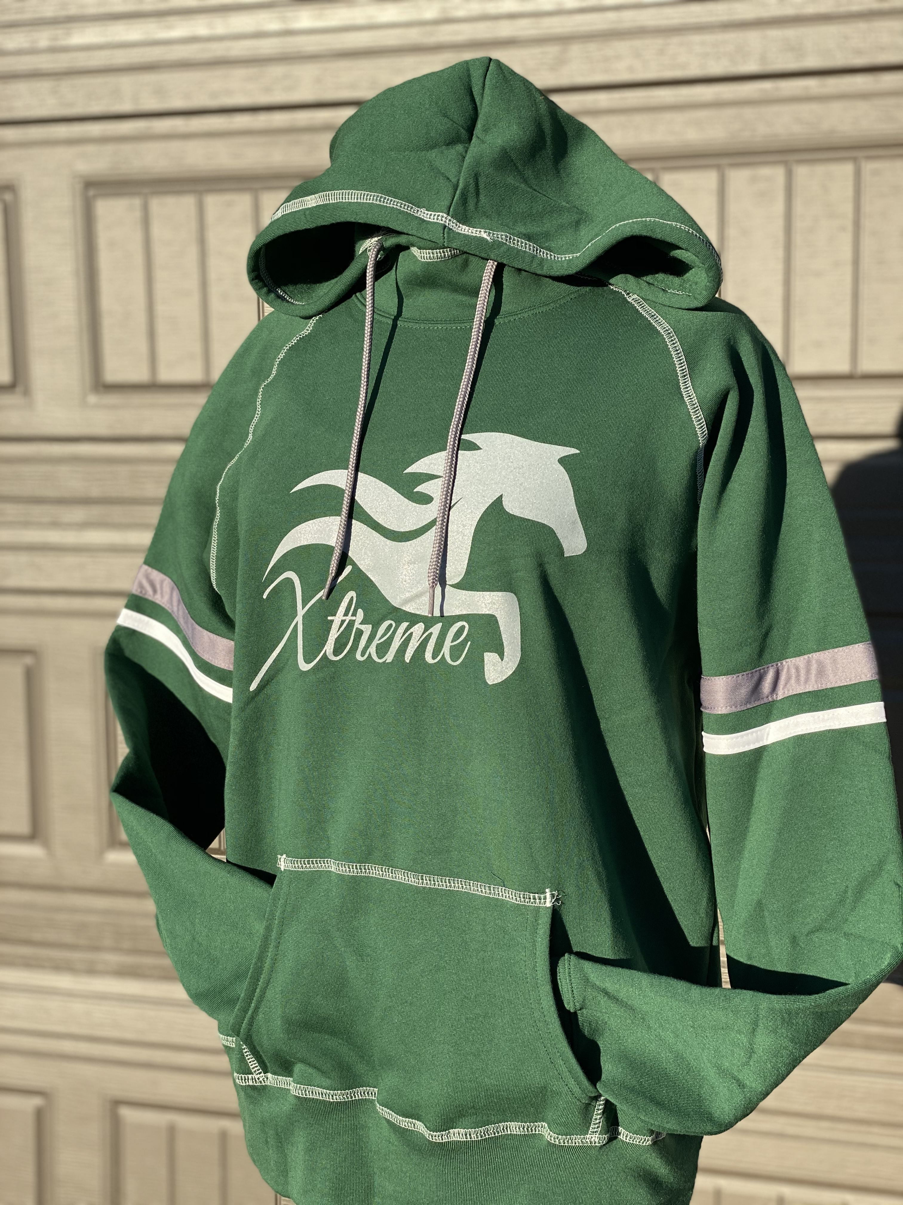 Seneca: Tri color hoodie