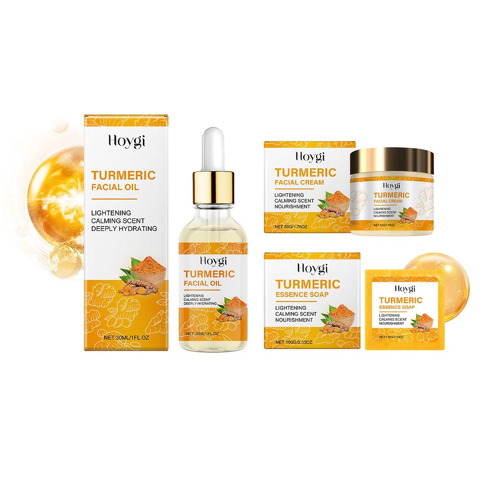 Miniature : Coffret Soin Curcuma – Savon Anti-Acné & Correction des Taches pour Corps