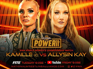 Kamille Defends Her NWA Womens’ Title Against Allysin Kay