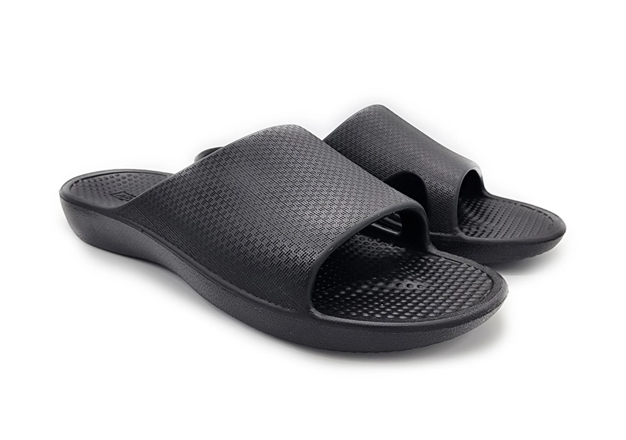 Archline Rebound Orthotic Slides - BLACK